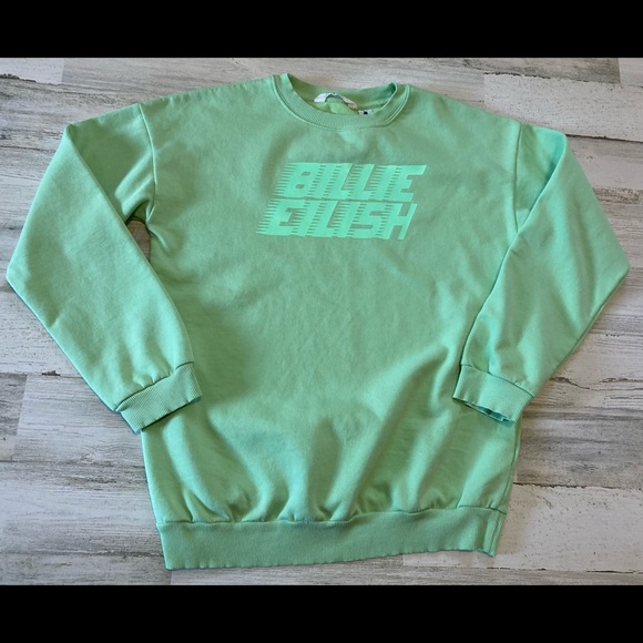 billie eilish h&m sweater